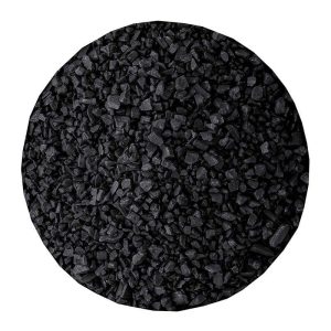 Schwarze Lava hawaiische Meersalz grobe Körner
