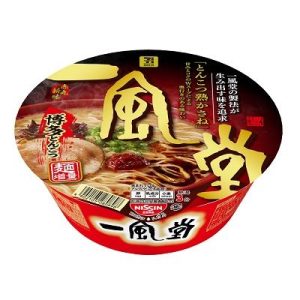 Nissin ]ippudo, akamaru hakata tonkotsu ramen, – 126g