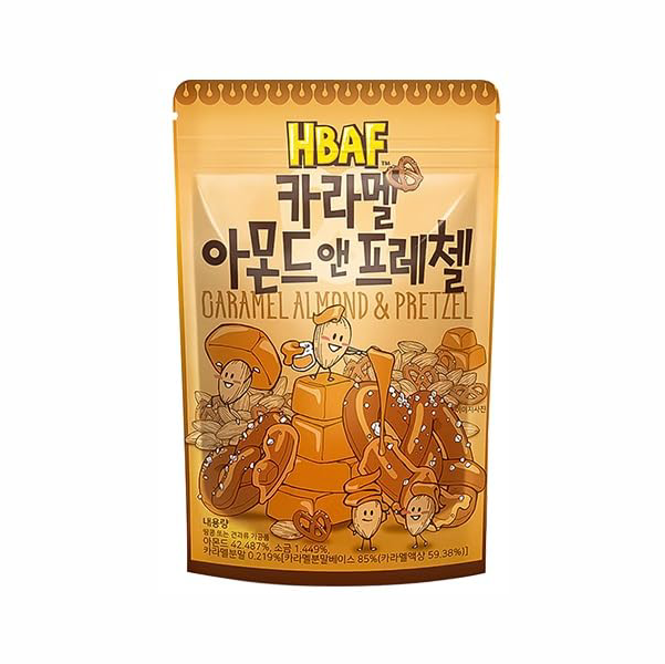 HBAF Koreanische Mandeln & Brezel: Karamell
