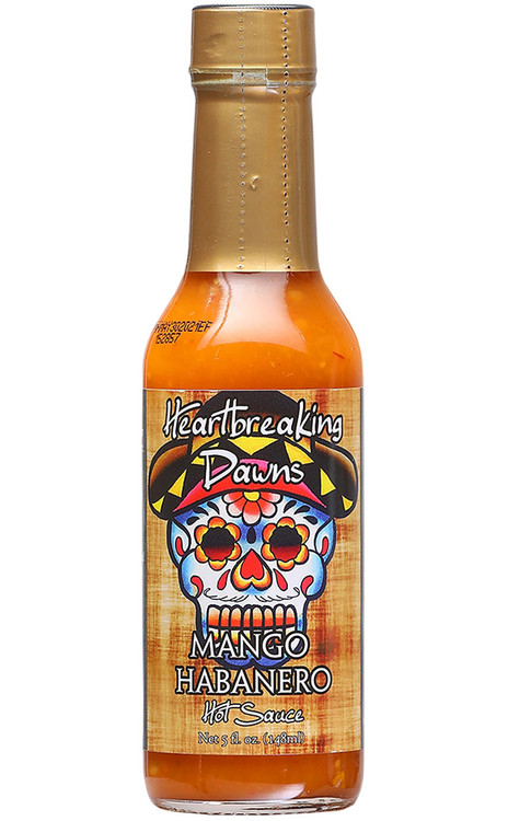 Herzzerreißende Morgendämmerung Mango Habanero Chilisauce, 5oz
