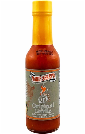 Marie Sharp's Original Knoblauch Habanero Pfeffersauce, 5oz