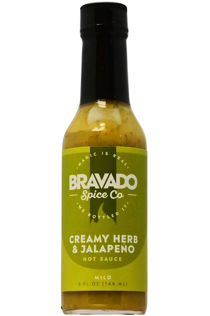 Bravado Spice Co Cremige Kräuter und Jalapeno Chilisauce