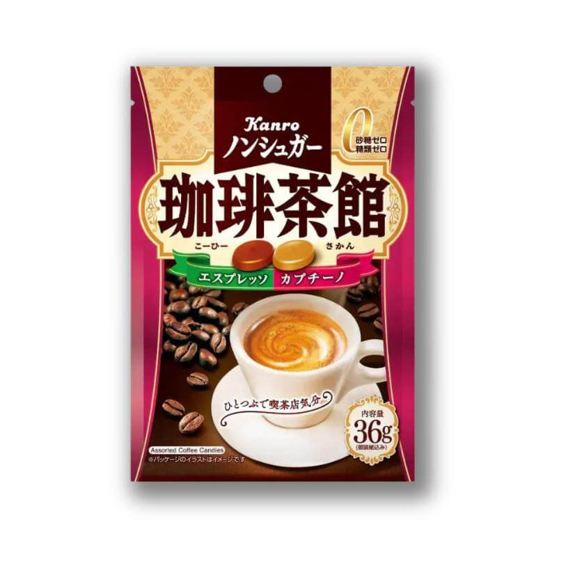 Kanro Zuckerfreier Kaffee Tee Haus Süßigkeiten