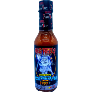 große rote gottes Zorn scharfe Sauce