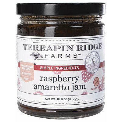 Terrapin Ridge Bauernhöfe Himbeere Amaretto Marmelade