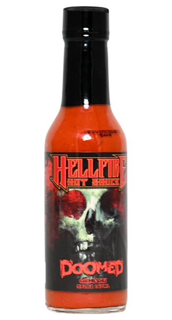 Hellfire Hot Shock Doomed Chilisauce, 5 Unzen