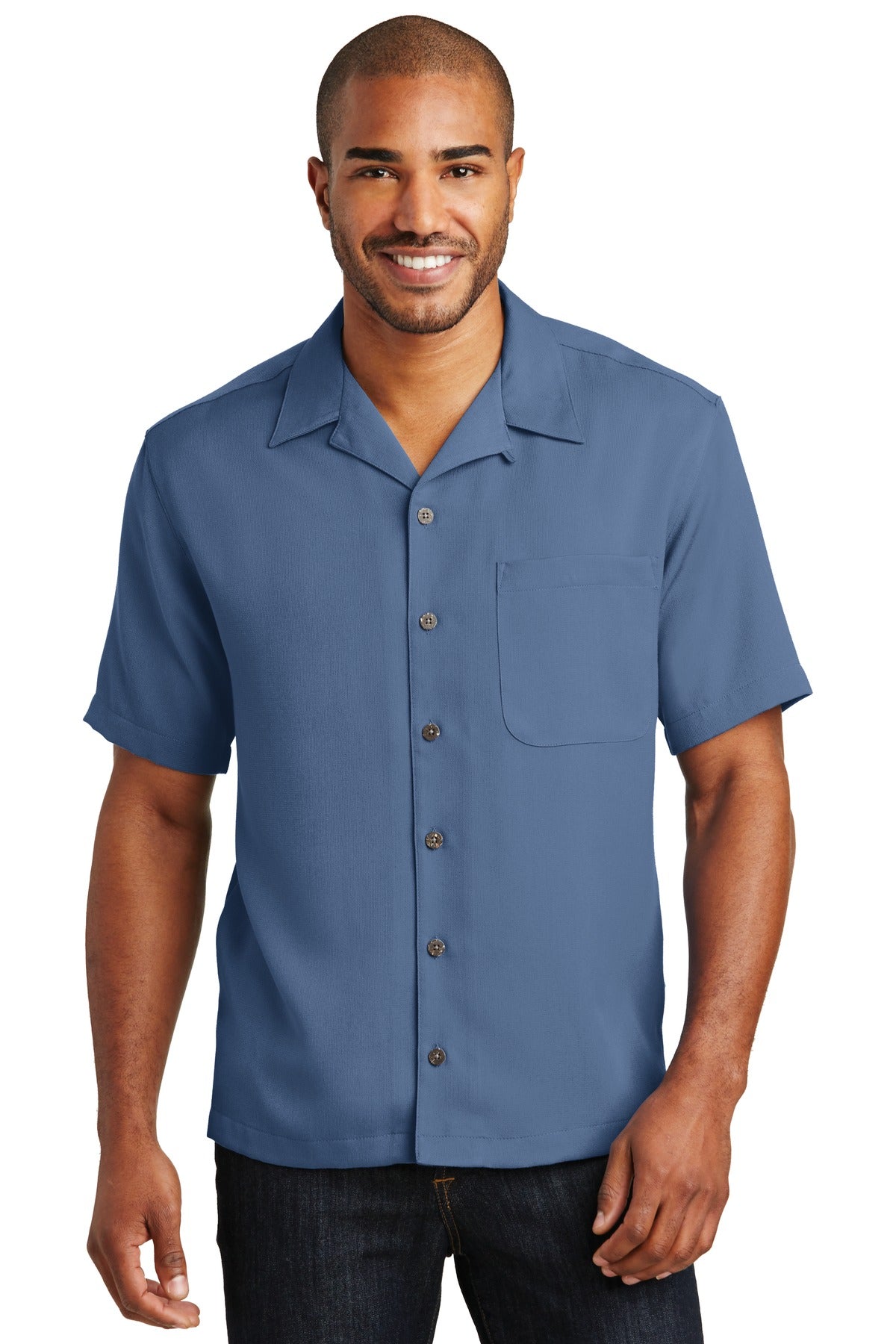 Port Authority Herren Easy Care Camp Hemd S535