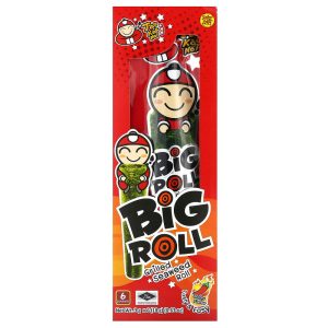 Tao Kae Noi, große Rolle, gegrillte Algenrolle, würzig, 6 Päckchen