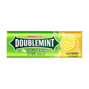 Wrigley’s Doublemint Zuckerfreie Eis Zitronenminze Bonbons 23.8g