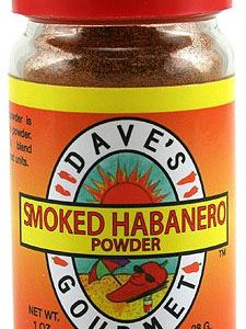 Dave’s Gourmet geräuchert Habanero Pulver heiß, 1 Unzen.