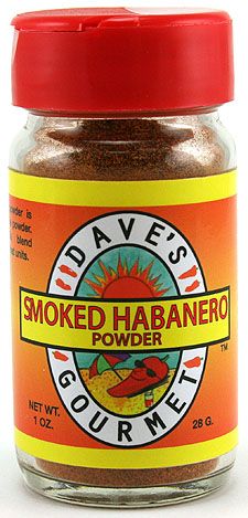 Dave's Gourmet Geräuchertes Habanero-Pulver heiß, 1oz