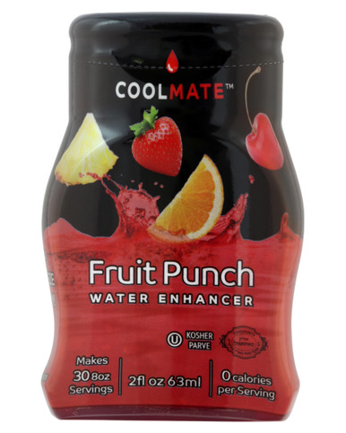 Coolmate Frucht Punch Wasserverbesserer, zuckerfrei, 2 fl oz