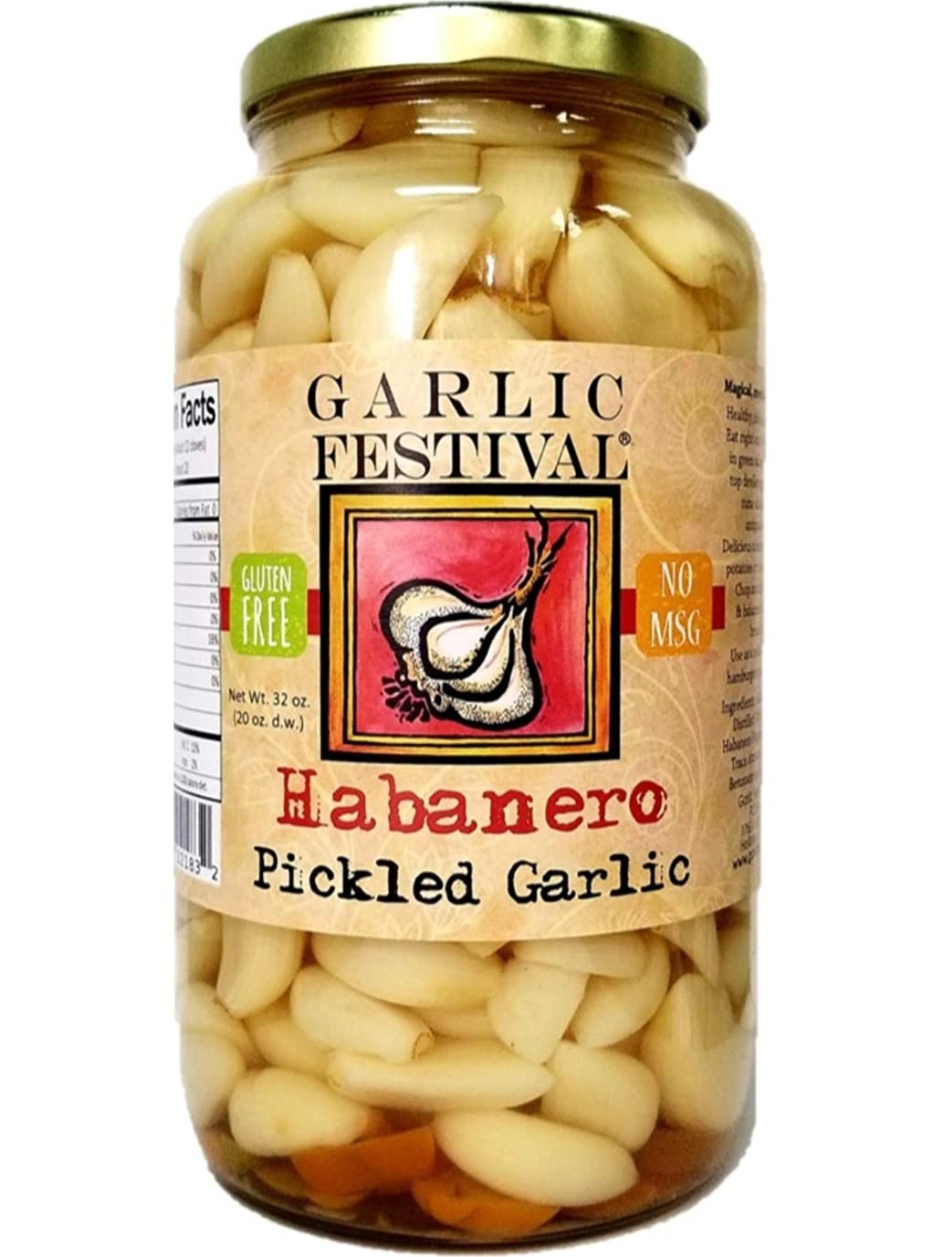 Eingelegter Knoblauch Habanero Knoblauch Festival Lebensmittel 32
