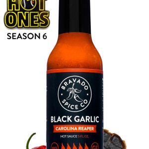 Bravado Gewürz Co. schwarzer Knoblauch Carolina Schnitter scharfe Sauce