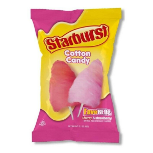 Starburst Zuckerwatte flauschig & süß
