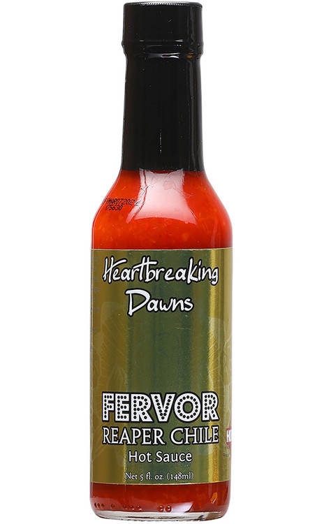 Herzzerreißende Morgendämmerung (NEU) FERVOR Reaper Chile Chilisauce, 5oz