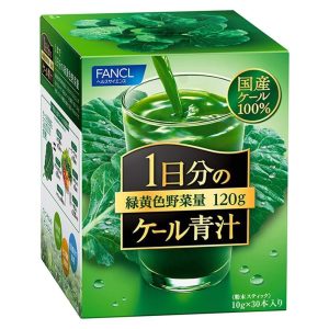 FANCL Aojiru Premium Grünkohl Saft Pulver 30 Stöcke
