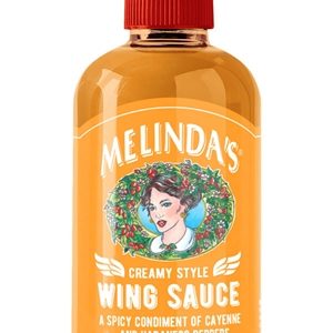 Melinda’s Creamy Style Cayenne and Habanero Wing Soße. – 12oz