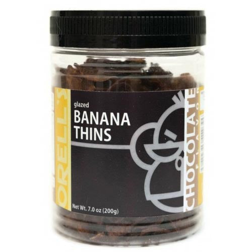 Orell's – Glazed Banane Thins Schokolade – 7 OZ