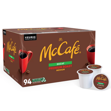 McCafe entkoffeiniert Premium Roast Kaffee K-Cup Pods, 94 ct