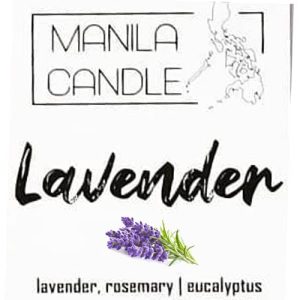 Manila Kerze – Lavendel Duft Wachs Schmelze – 2,5 OZ
