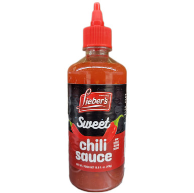 Lieber's süß Chili Sauce, koscher für Pessach, 16.8 fl oz