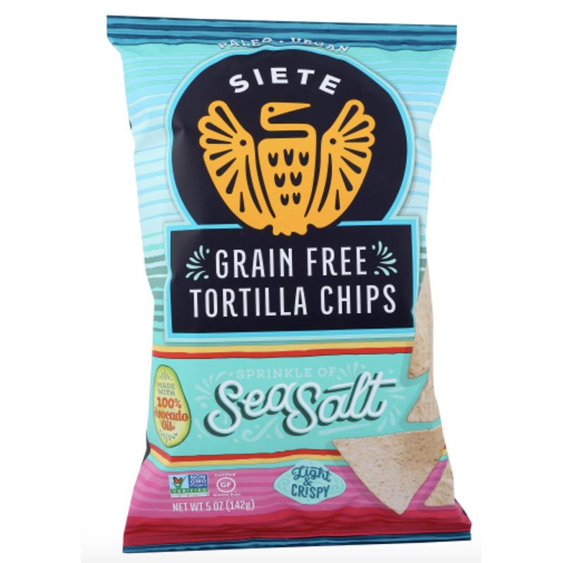 Siete Tortilla Chips Meersalz, 5oz