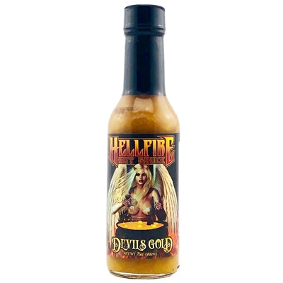 Chilisauce HellFire Devil's Gold Heat 10