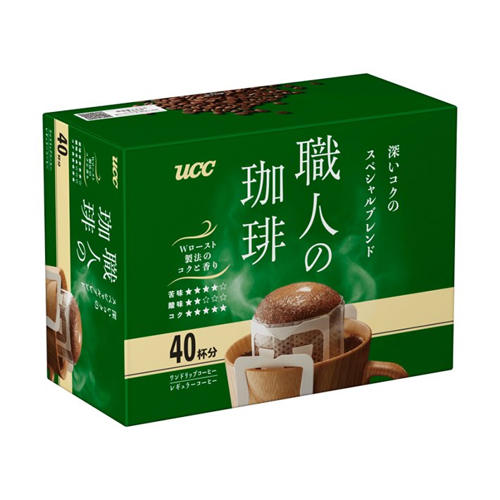 UCC Craftmans Tropf Kaffeebeutel Rich Special Blend 40 Taschen