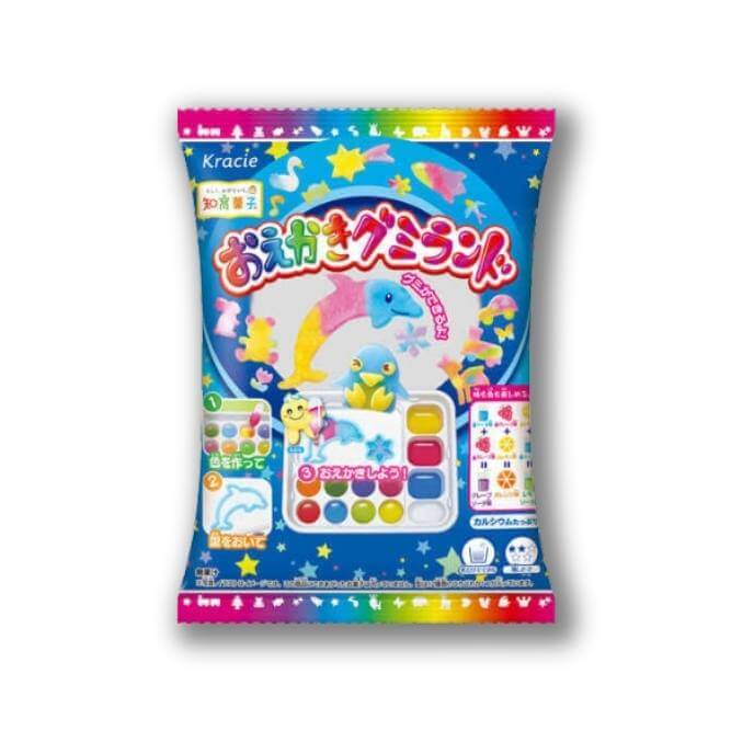 Kracie bunte Frieden Ogaki Gummy Land DIY Süßigkeiten Kit