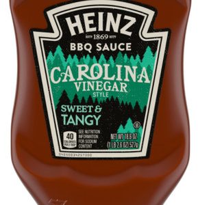 Heinz Carolina Vinegar Style Süße & würzige Grillsauce, 18,6 Unzen Flasche
