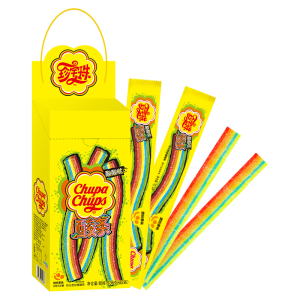 Chupa Chups Rainbow Sour Süßigkeiten – 336g