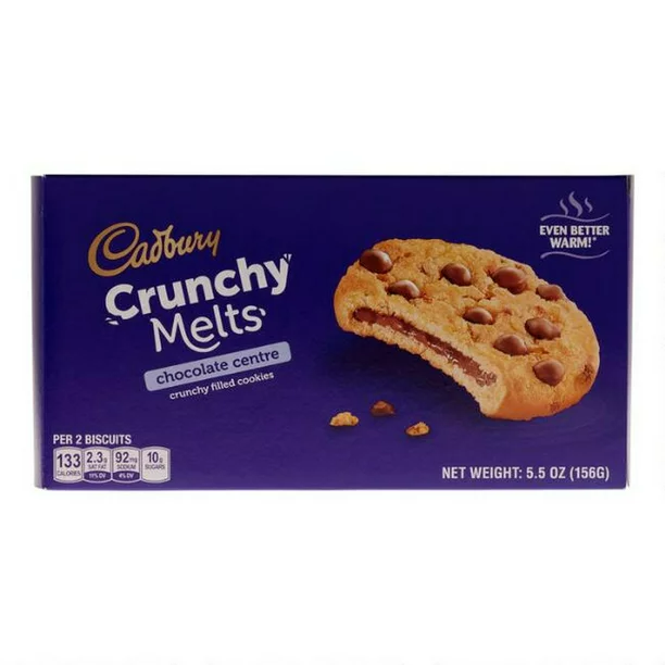 CADBURY Knusprig Melts Schokoladen Zentrum