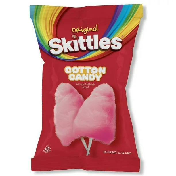 Skittles Baumwolle Süßigkeiten