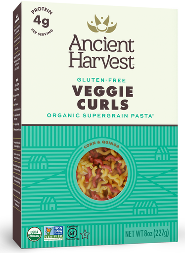Alte Ernte Bio Glutenfrei Veggie Curls Supergrain Pasta, 8 oz