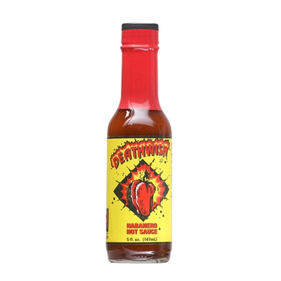 Chilisauce Deathwish Habanero Hitze 7