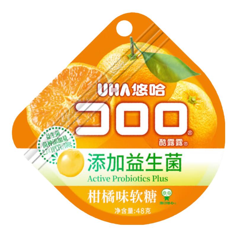 UHA Kororo Citrus Geschmack Gummy Süßigkeiten 48g