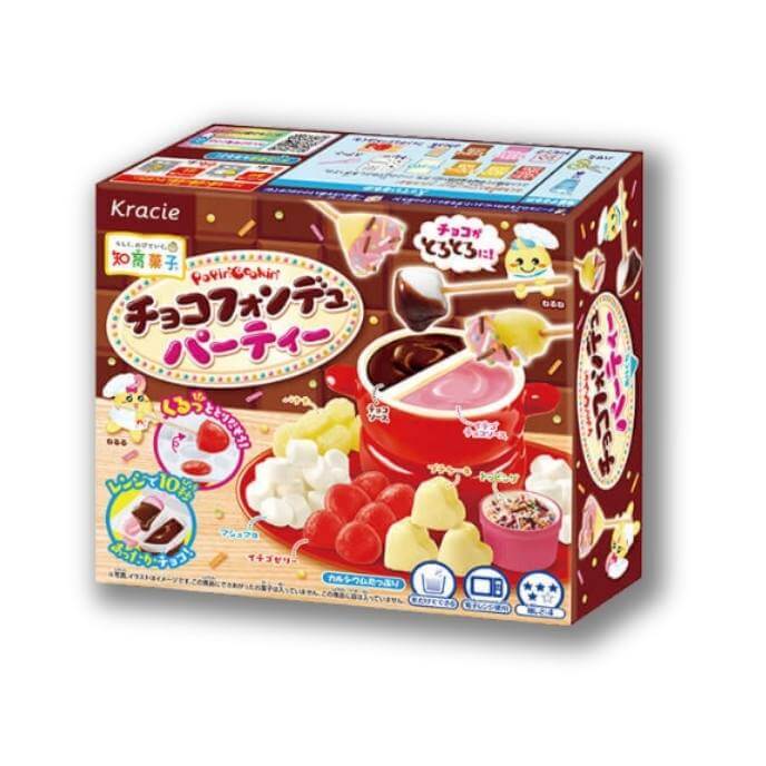 Popin' Cookin' Schokolade Fondue Party DIY Süßigkeiten