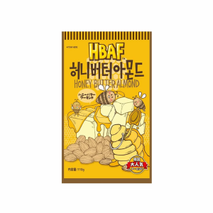 HBAF Korean Style Mandeln: Honigbutter