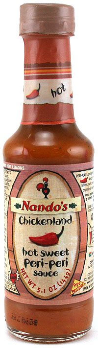 Nando's Hot süß Peri Peri Chilisauce, 4,7 Unzen