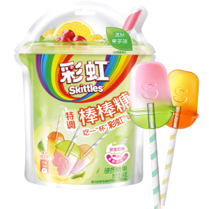 Skittles Fruit Tee aromatisierte Lutscher – 54g