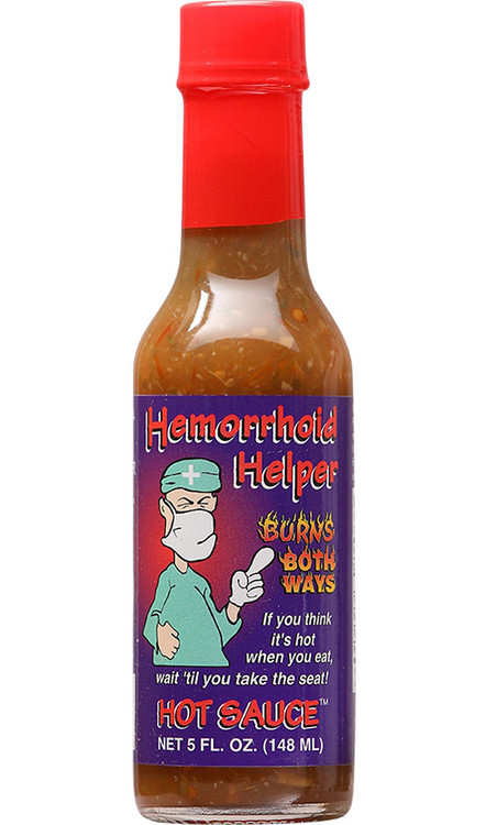 Hämorrhoiden-Helfer verbrennt beide Wege Chilisauce, 5oz
