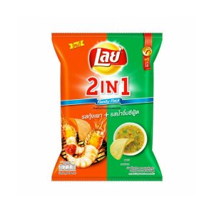 Lay’s 2in1 Grilled Prawn and Seafood Soße (Thailand)