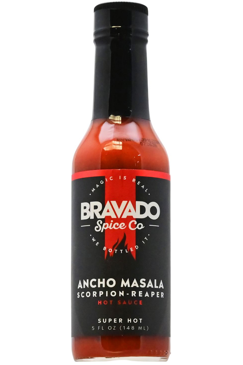 Bravado Spice Co Ancho Masala Skorpion Reaper Chilisauce