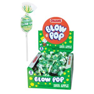 Charms Blow Pops Sour Apfel