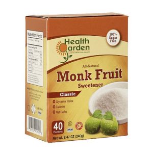 Gesundheit Garten Mönch Fruchtsüßstoff Packungen, 8.47 Unzen.