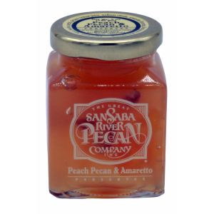 The Great San Saba River Pecan Co. – Pfirsich-Fruchtaufstrich mit Pekannüssen und Amaretto