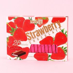Meiji Erdbeerschokolade