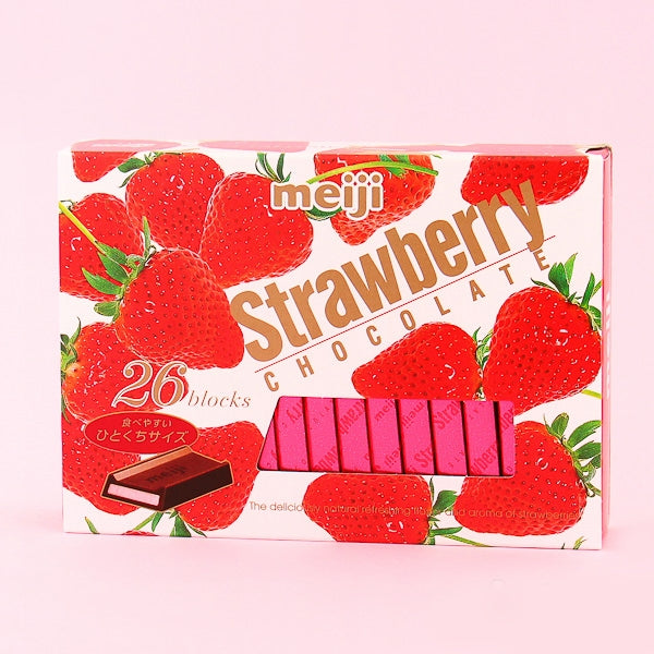 Meiji Erdbeerschokolade
