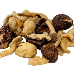 Lightly gesalzene Pilz-Snacks